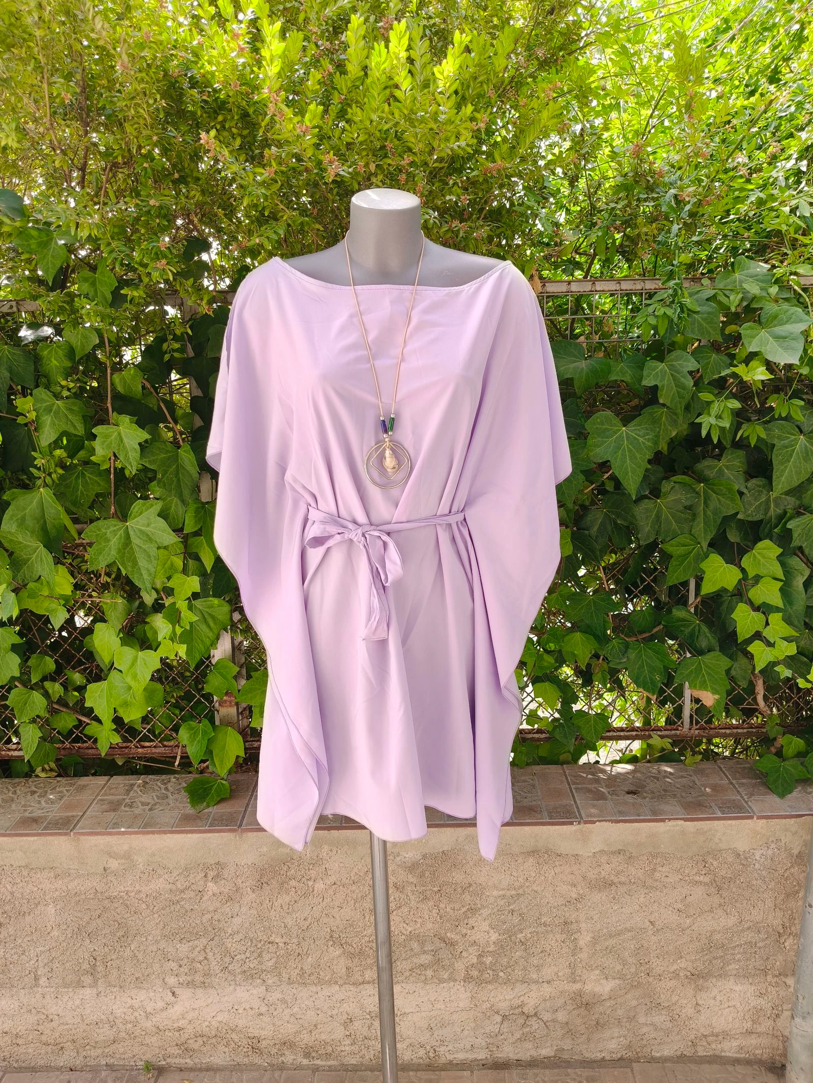 Vestido caftán lila 🟣